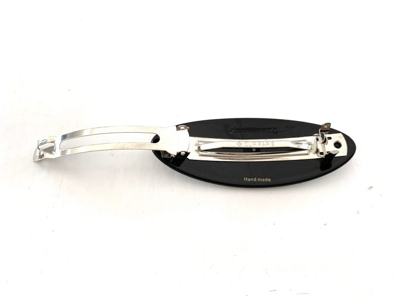 Pasador oval strass